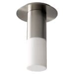PILAR Small Acrylic Ceiling Mount -2700k- Satin Nickel