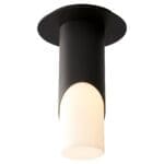 ELLIPSE Small Acrylic Ceiling Mount -3500k- Black