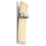 DARIO Wall Sconce -4000k- White/Aged Brass