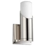 ELLIPSE Glass Wall Sconce -3500k- Polished Nickel