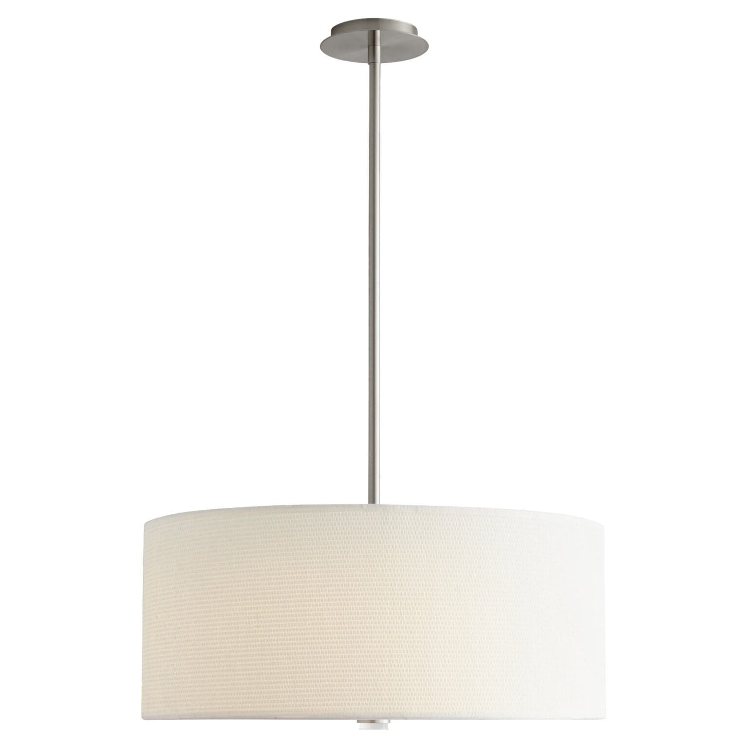 ECHO 24″ Pendant -3500k- Satin Nickel - Oxygen Lighting