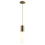 MAGNUM Glass Pendant -3500k- Aged Brass