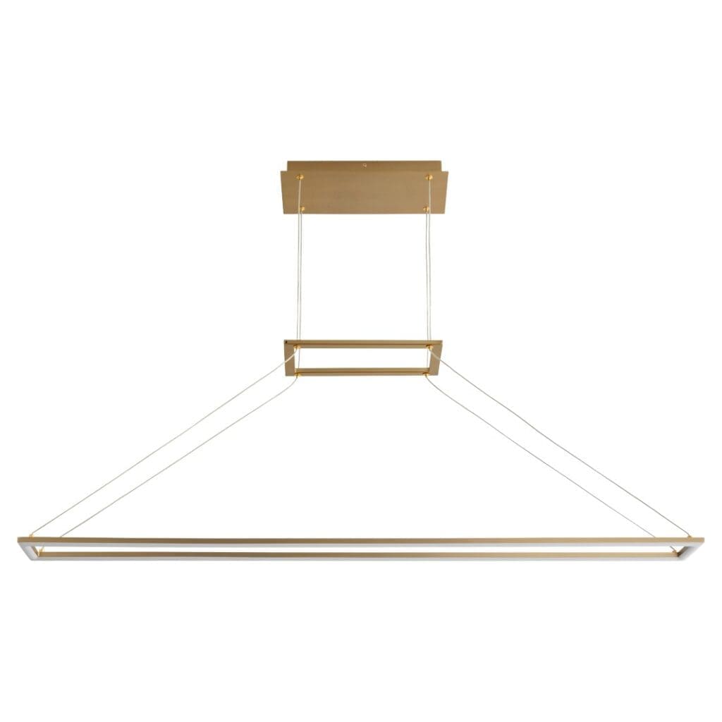 XANNI 47" CCT Pendant - Aged Brass