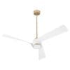 HEYDAY 56" 3 Blade Fan - Aged Brass