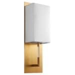 EPOCH Fabric Wall Sconce -4000k- Aged Brass