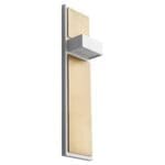GUAPO Wall Sconce -4000k- White/Aged Brass
